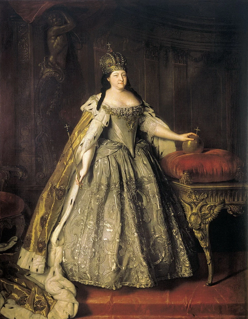 Ritratto dell'imperatrice Anna Ioannovna (1730) - Tretyakov Gallery, Moscow